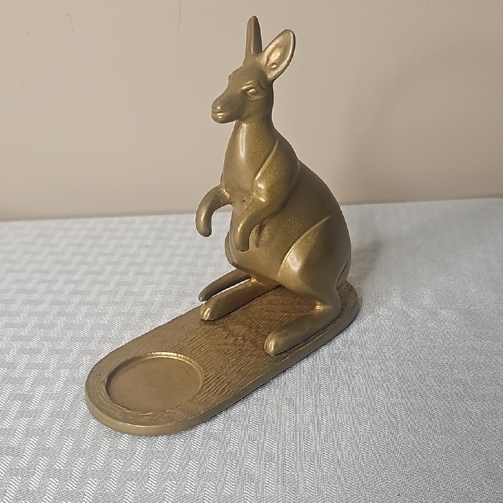 IKEA MARKNIVA Brass Kangaroo Tea Light‎ Holder